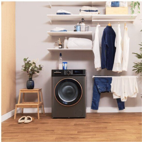 Cecotec 01925 - Wasmachine Voorlader 8 kg 1400 RPM - Zwart Tweedehands