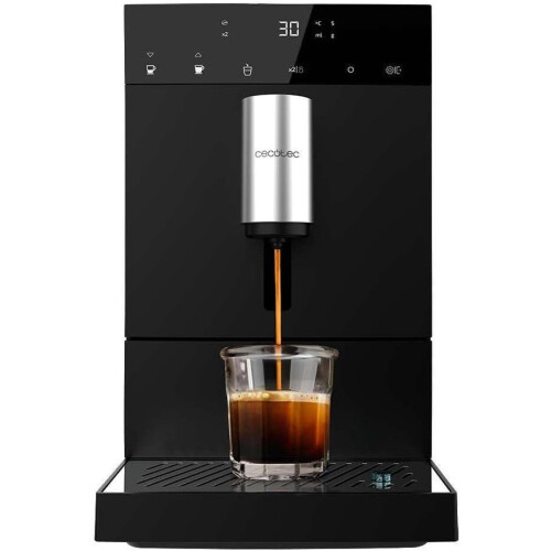 Cecotec Cremmaet Compact - Superautomatische espressomachine - 19 bar druk - 1.1 L waterreservoir - zwart