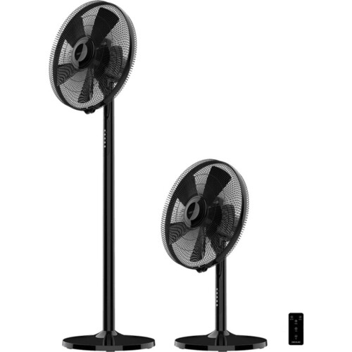 Cecotec EnergySilence 555 - 2in1 Smart XL Staande en bureauventilator - 55 W 16 inch 5 bladen afstandsbediening zwart Tweedehands