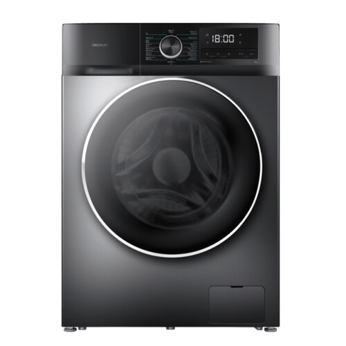 Cecotec Eu01-100638 - Wasmachine - 12 Kg - 1400 Tpm - Grijs | Nieuw (outlet)