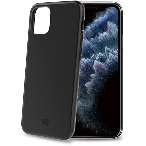 Celly GhostSkin - Soft Case - TPU Back Cover - Zwart Tweedehands