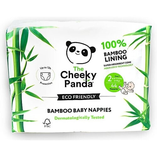 Cheeky Panda Bamboe Baby Luiers Maat 2 3-8 kg Tweedehands