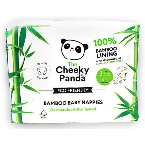 Cheeky Panda Bamboe Baby Luiers Maat 3 6-11 kg Tweedehands