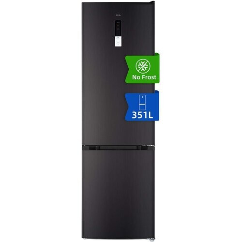 Chiq Fbm351nei42 - Koelvriescombinatie - 200 Cm - 356l - No Frost - Zwart | Nieuw (outlet) Tweedehands