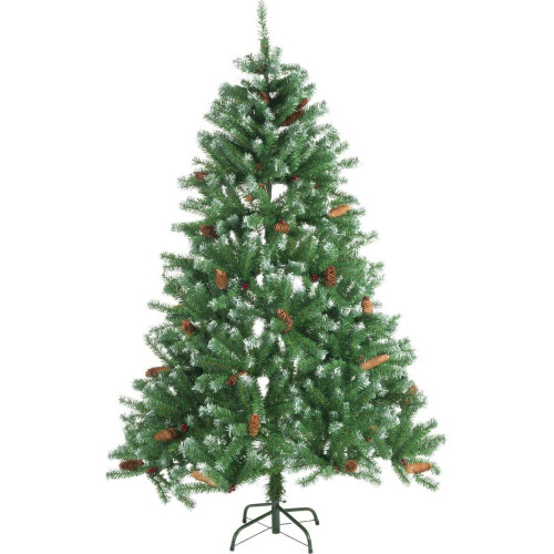 Christmas Gifts Kerstboom Empire Spruce met sneeuw en dennenappels - 180 cm - 708 toppen