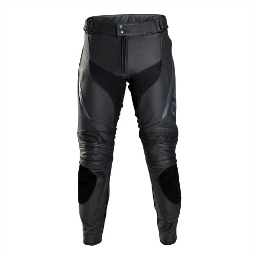 CLAW Timo Sport - Motorbroek - 100% echt buffelleer - Zwart - Maat L Tweedehands