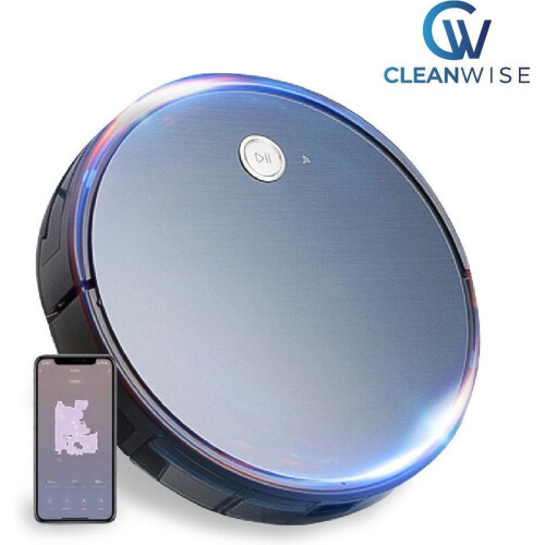 CleanWise D5 Pro - Robotstofzuiger - 2700Pa zuigkracht - Zwart