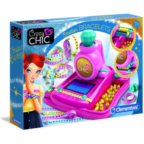 Clementoni Crazy Chic - Armbanden ontwerpen - Gepersonaliseerde berichten - Multi kleur