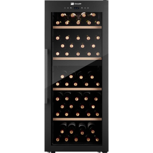 Climadiff CLD115B1 - Wijnkoelkast - 110 flessen - Zwart