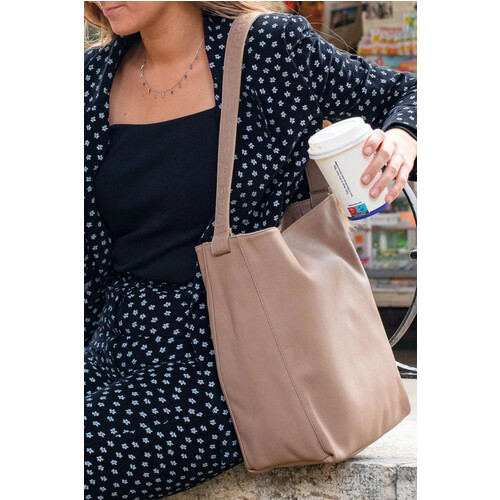 Clotsy dames vegan Tas Everyday Beige Tweedehands