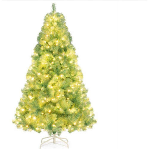 Coast CM25183DE-GNS - Kunstkerstboom - 180 cm - 688 takken - 250 LED lichtjes - Groen Tweedehands