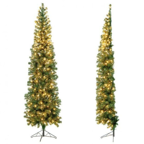 Coast Halve Kunstkerstboom met 150 LED-lampjes - 210 cm