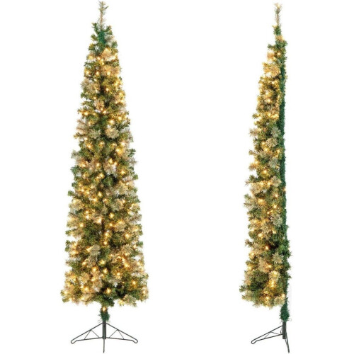 Coast Halve Kunstkerstboom met 150 LED-lampjes -210cm Tweedehands