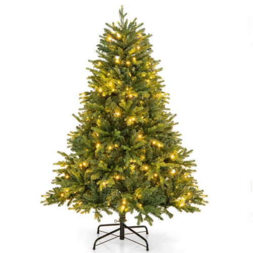Coast Kunstkerstboom - 150 cm - 250 LED - 11 Lichtstanden - Groen Tweedehands