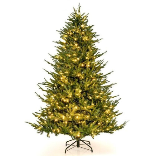 Coast Kunstkerstboom - 180cm - 280 Warmwitte LED-lampjes - 8 Lichtmodi