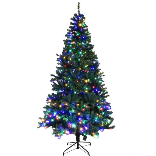 Coast Kunstkerstboom - 210 cm - Ingebouwde LED-verlichting - Groen Tweedehands