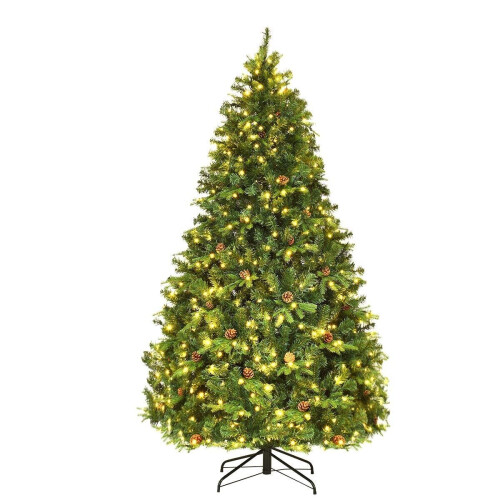 Coast Kunstkerstboom - LED Verlichting - H 225 cm - 925 takken - Groen Tweedehands