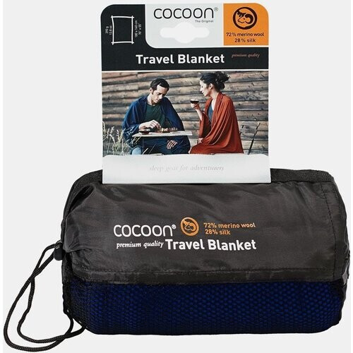 Cocoon Merinowollen Deken Light Blue