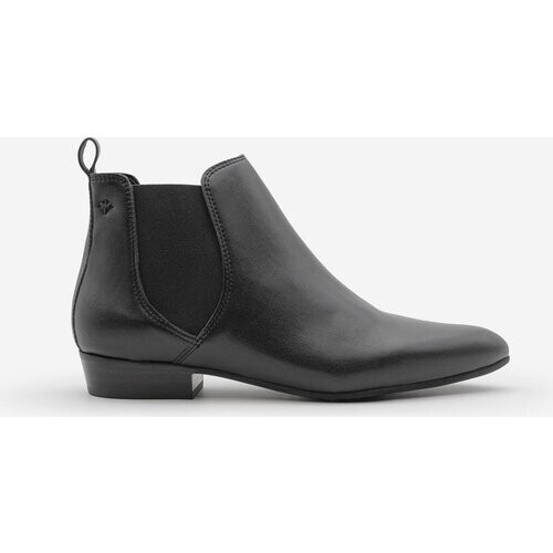 COG dames vegan Chelsea Boots Laika Zwart Tweedehands