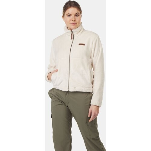 Columbia Fireside FZ Fleecevest Dames Gebroken Wit Tweedehands
