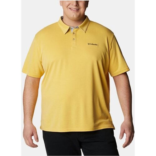 Columbia Nelson Point Polo Geel Tweedehands