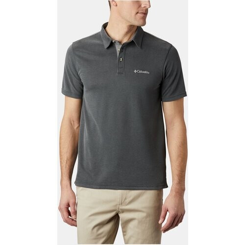 Columbia Nelson Point Polo Middengrijs