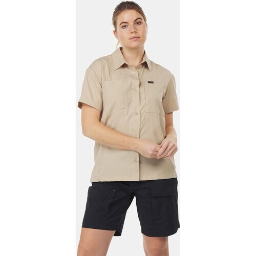 Columbia Silver Ridge Utility T-shirt Dames Beige Tweedehands