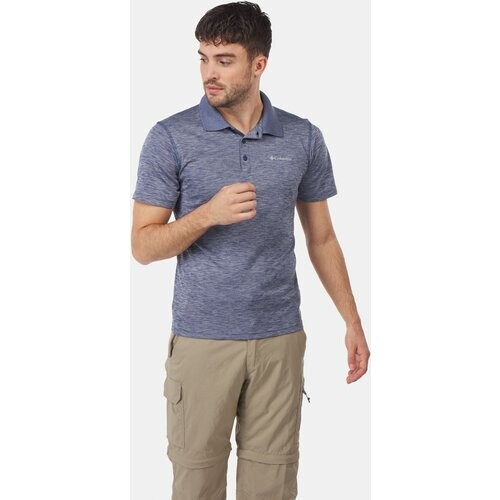 Columbia Zero Rules Polo Shirt Donkerblauw/Wit Tweedehands