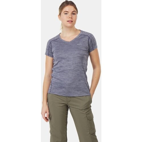 Columbia Zero Rules™ Short Sleeve Shirt Donkerblauw/Marineblauw Tweedehands