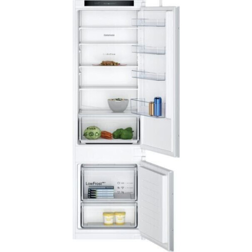 Constructa CK587VSE0 - Inbouw koelvriescombinatie - 270 liter - Energieklasse E