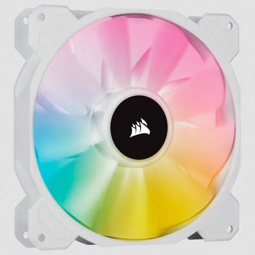Corsair iCUE SP140 RGB Elite - Ventilator 140mm - Fluid Bearing - Wit (1x) Tweedehands