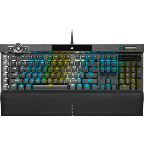 Corsair K100 RGB - Mechanisch Gaming Toetsenbord - OPX Switch - Qwerty US - Zwart
