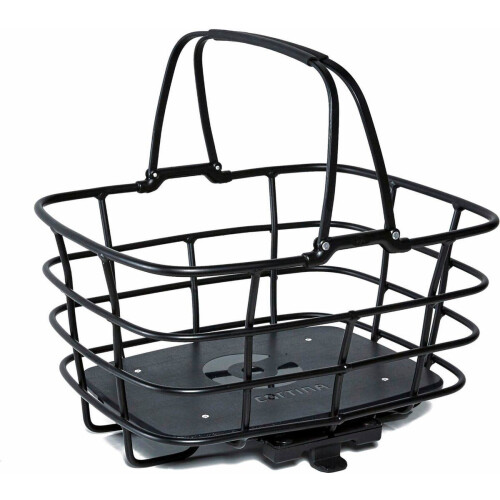 Cortina Multimand Manchester - Fietsmand AVS - Aluminium met soft grip handvatten - Zwart Tweedehands