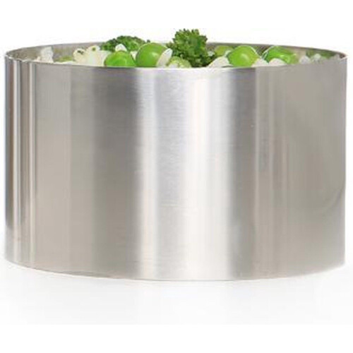 Cosy&Trendy Garneercirkel - RVS -Ø 9 cm - Set van 4 (4 stuks)