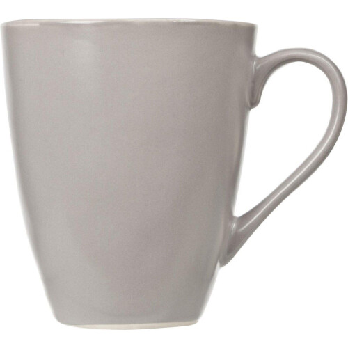Cosy&Trendy Sublim Beker - 9,5x11 cm - aardewerk - taupe (6 stuks)