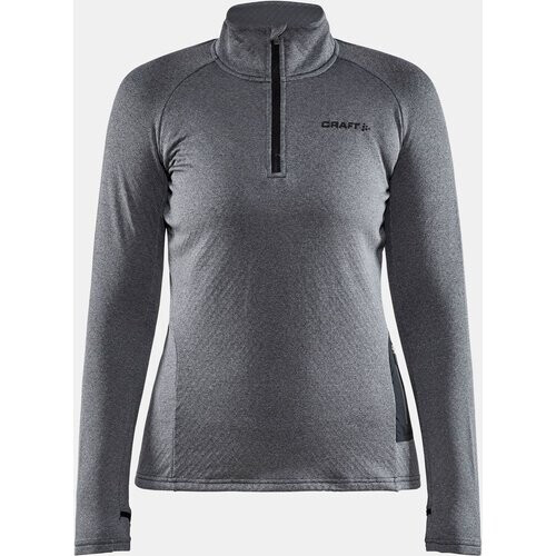 Craft Core Trim Thermal Midlayer Dames Donkergrijs/Donkergrijs Mengeling Tweedehands
