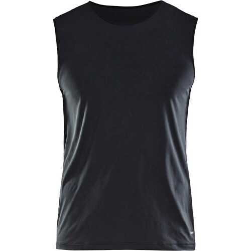 Craft Essential Sl Sportshirt - Mouwloos - Zacht en ademend - Black (XXL) Tweedehands