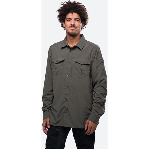 Craghoppers NosiLife Adventure Shirt Donkerkaki Tweedehands