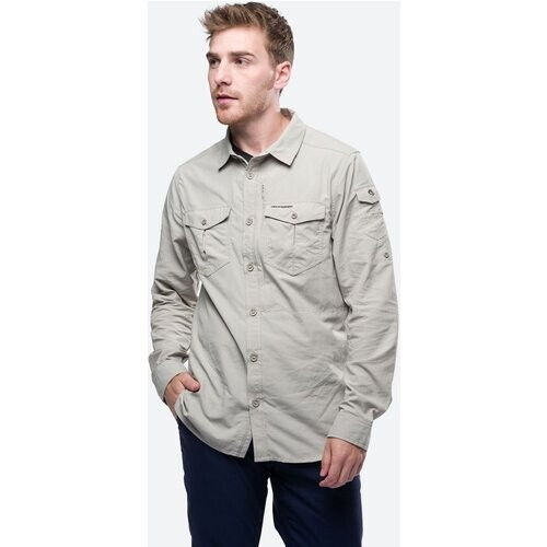 Craghoppers NosiLife Adventure Shirt Gebroken Wit Tweedehands