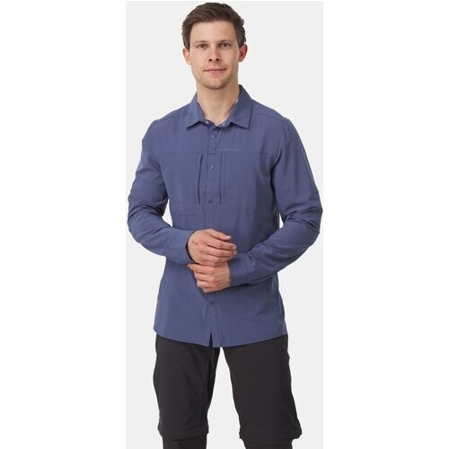 Craghoppers Pro Ls Shirt Middenblauw Tweedehands