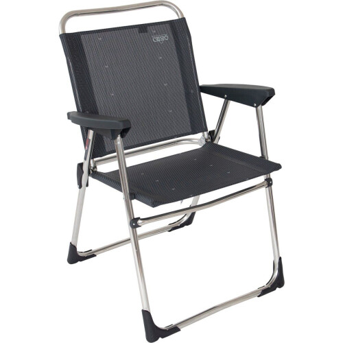 Crespo AL/219 - Campingstoel - Extra stevig en comfortabel - Donker grijs Tweedehands