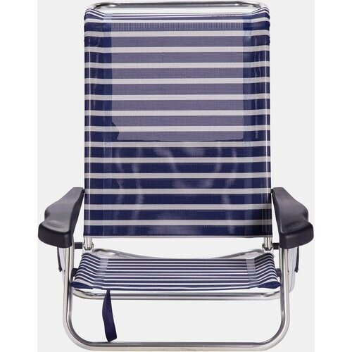 Crespo Strandstoel Al-222 Gestreept Blue/White Tweedehands