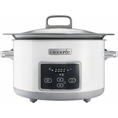 Crock Pot CR026X - Slowcooker - 4,7L DuraCeramic - Wit