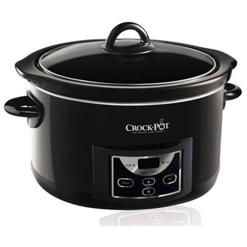 CrockPot CR507 - Slowcooker - Digitaal 4.7 liter - Zwart