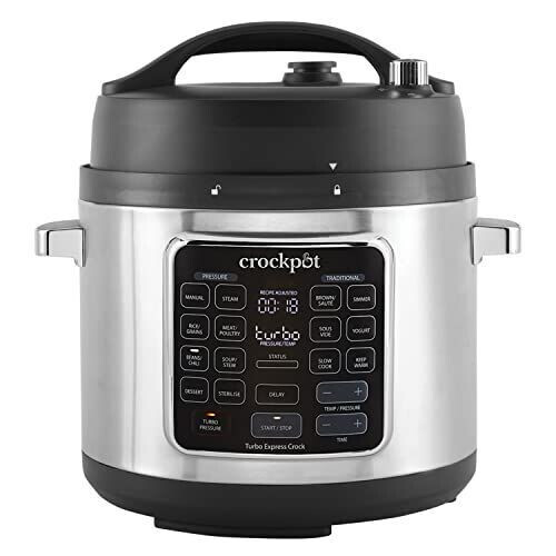 Crockpot Turbo Express CSC062X - Multicooker 14-in-1 - 5,7L met turbofunctie Tweedehands
