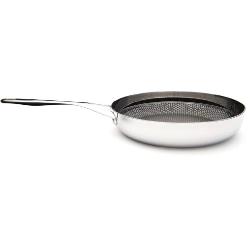Crowd Cookware Blackbeard - BraadpanØ28 cm - Non-stick en krasbestendig - RVS