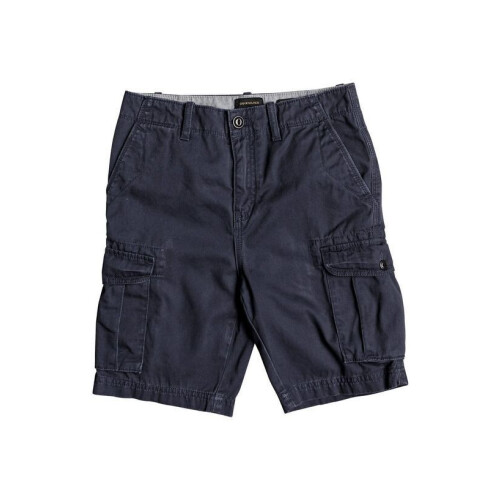 Crucial Battle EQBWS03226 - Cargo Short voor Jongens 8-16 - Katoenen keperstof - Verstelbare tailleband