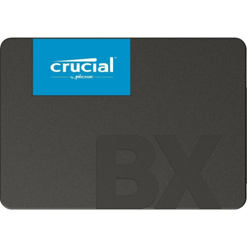 Crucial BX500 - 2TB SSD 2,5"SATA 3D NAND Lezen 540MB/s Schrijven 500MB/s