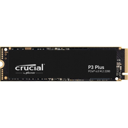 Crucial P3 Plus - SSD 2TB M.2 PCIe 4.0 - 5000 MB/s lezen 4200 MB/s schrijven