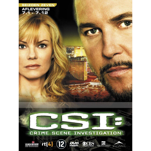 CSI: Crime Scene Investigation - Seizoen 7 - Aflevering 1 t/m 12 (3 stuks)